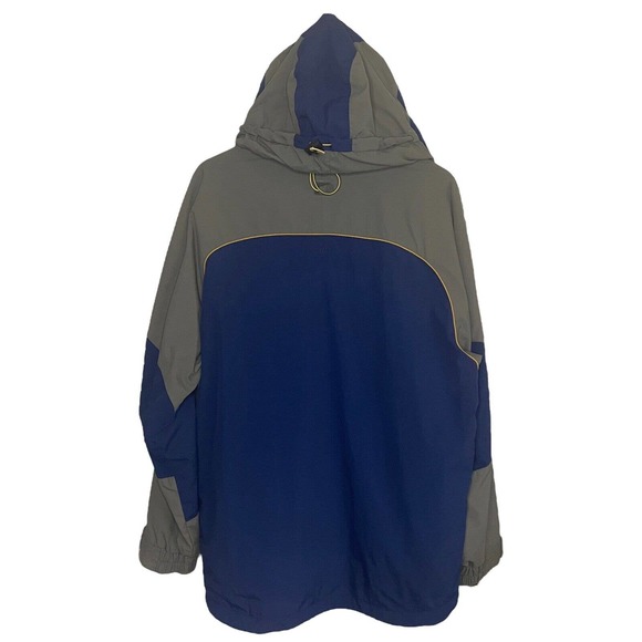 Timberland Mens Weather Gear Long Sleeve Jacket Blue Size S Hooded Rain Gear - Picture 12 of 12